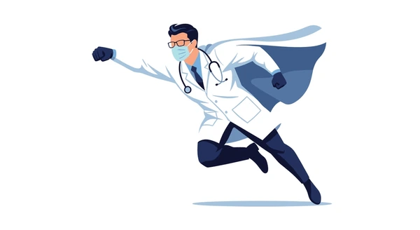 "Сказка о Храбром Докторе и Армии Антибиотиков".