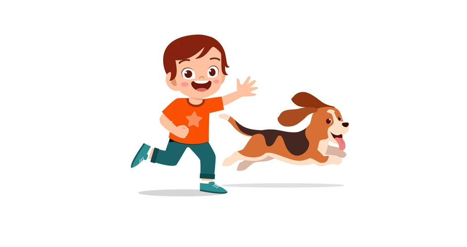 "Сказка о Димке, лохматом псе Бёрне и волшебном дыхании".